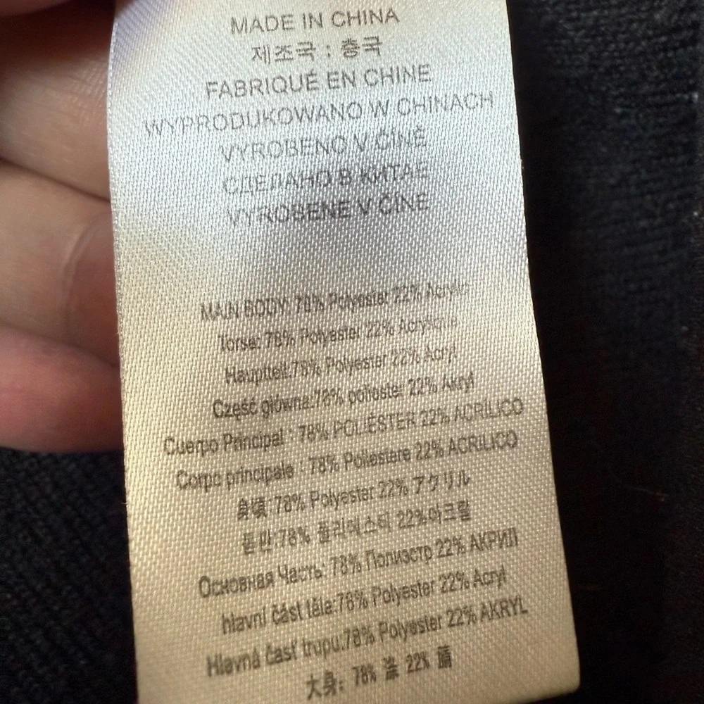 Burton Sherpa Fleece‎ Jacket | Women’s M | Cozy Black Zip-Up Fall Layer - Picture 11 of 11